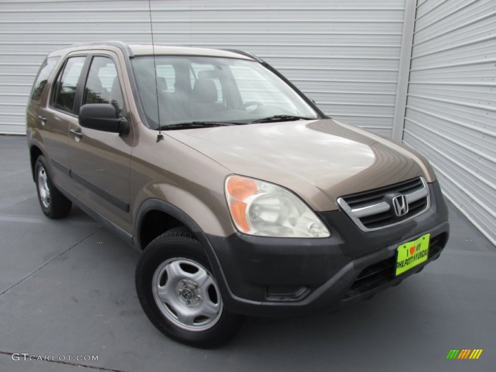 2004 CR-V LX - Mojave Mist Metallic / Saddle photo #1
