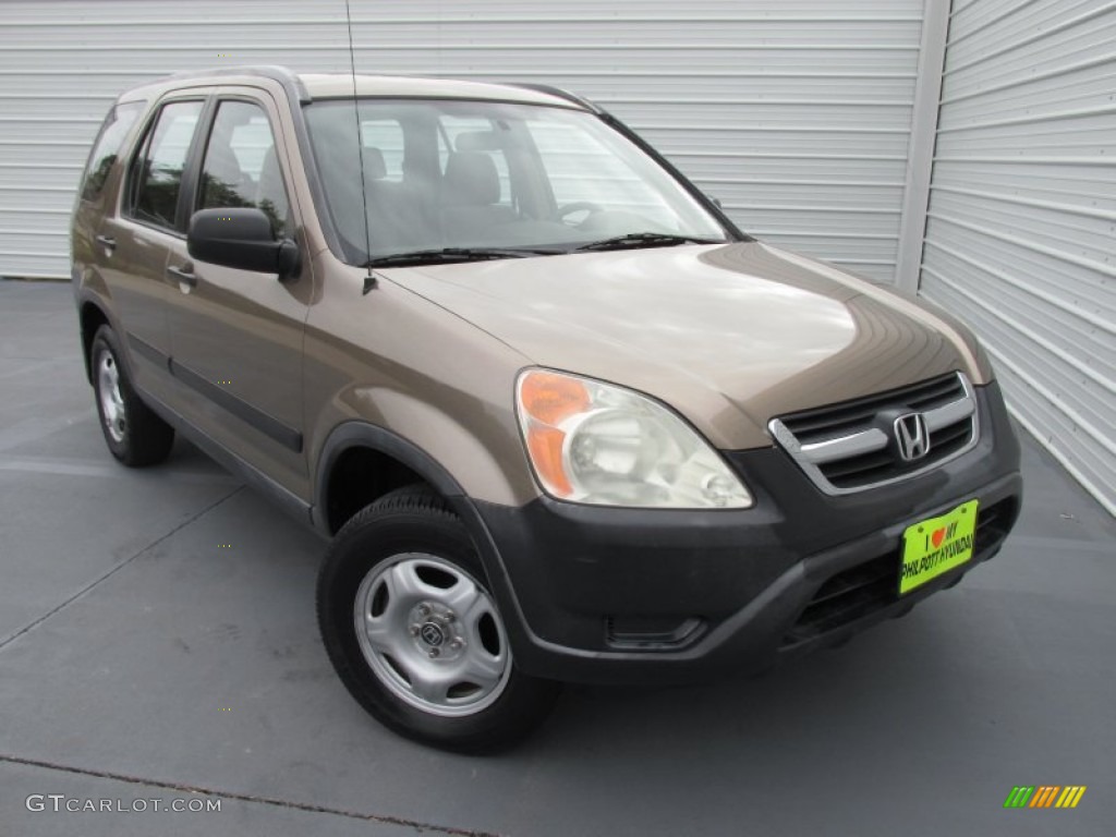 2004 CR-V LX - Mojave Mist Metallic / Saddle photo #2