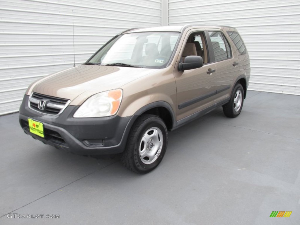 2004 CR-V LX - Mojave Mist Metallic / Saddle photo #4