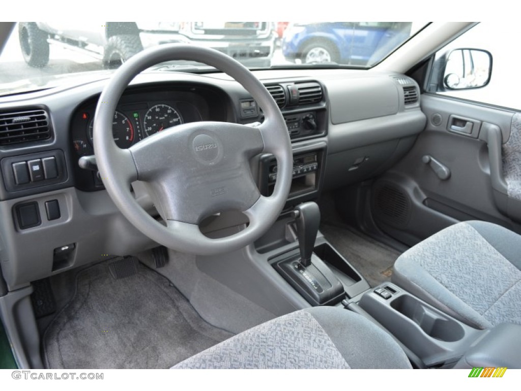 Gray Interior 2000 Isuzu Rodeo LS Photo #99139789