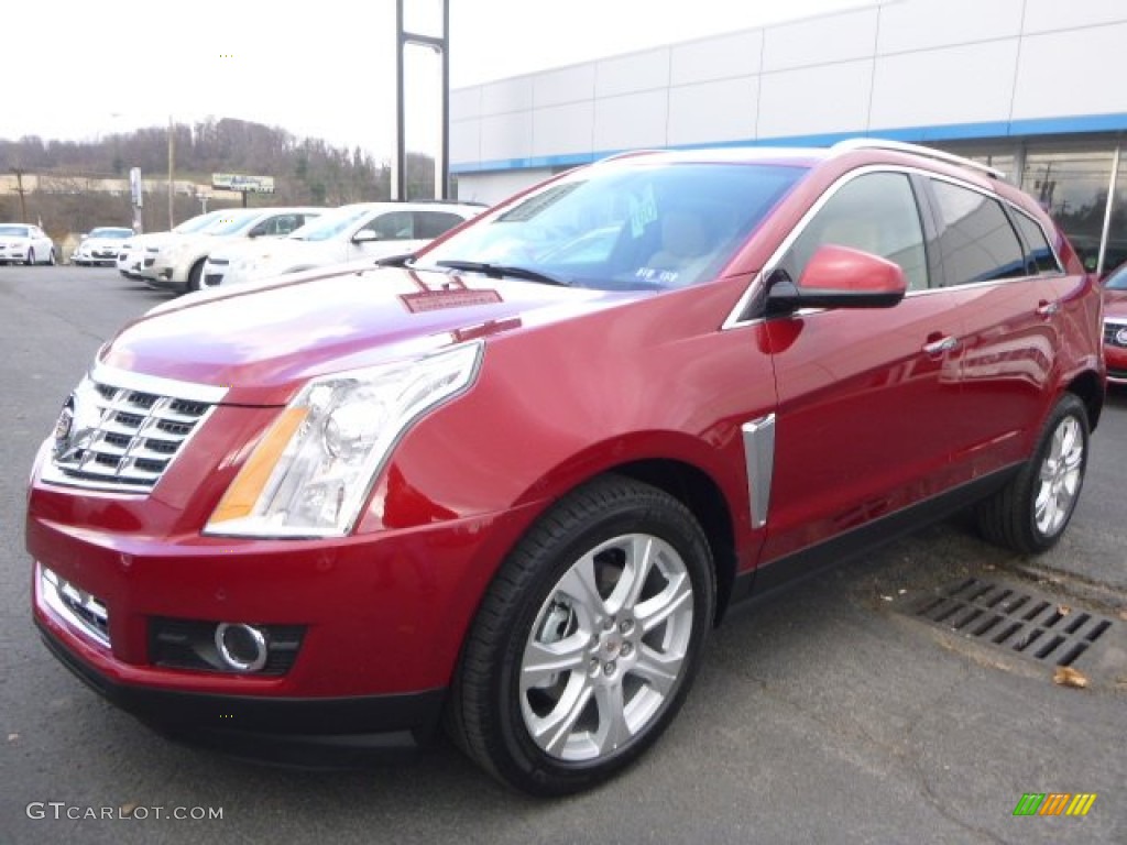 Crystal Red Tintcoat 2015 Cadillac SRX Performance AWD Exterior Photo #99140344