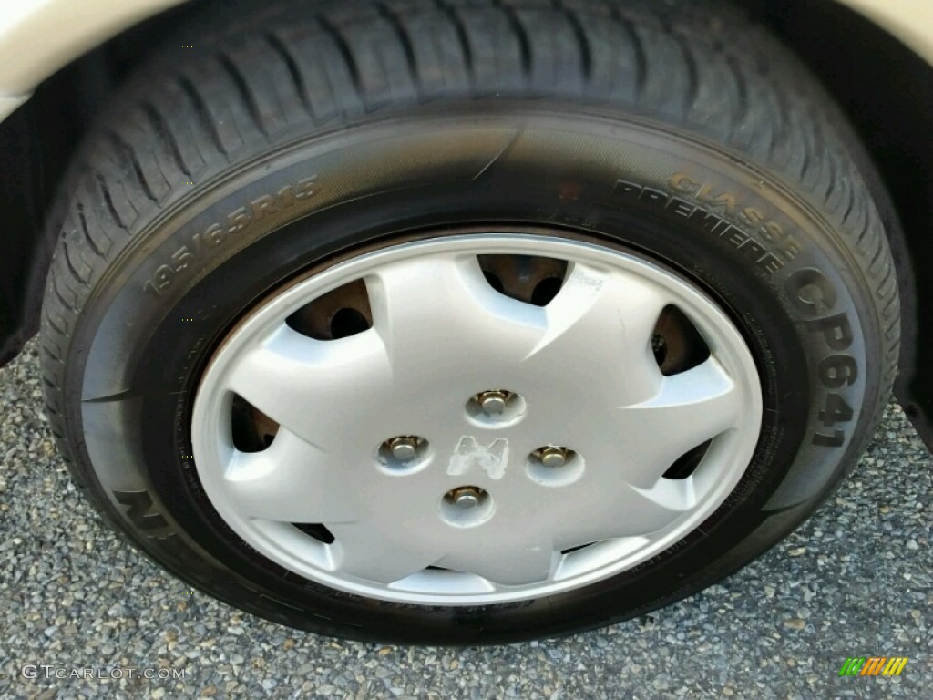 1999 Accord LX Sedan - Satin Silver Metallic / Ivory photo #3