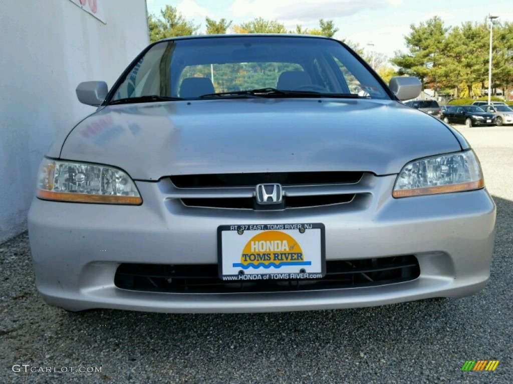 1999 Accord LX Sedan - Satin Silver Metallic / Ivory photo #4