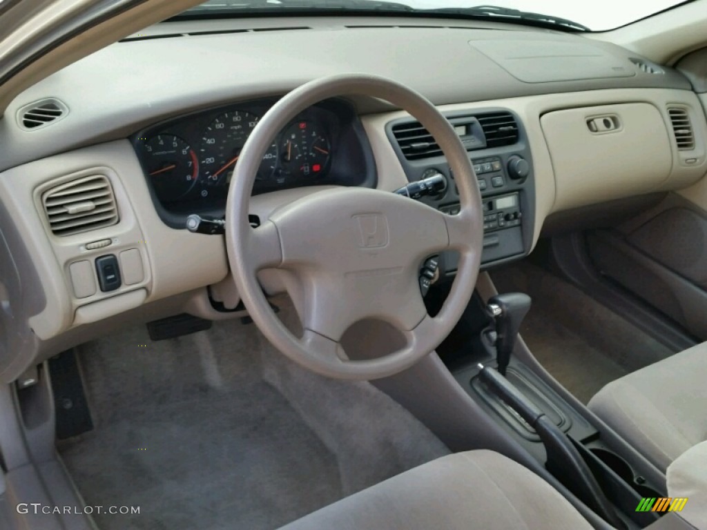 1999 Accord LX Sedan - Satin Silver Metallic / Ivory photo #12
