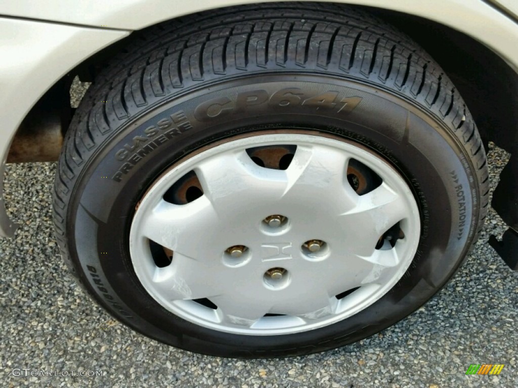 1999 Accord LX Sedan - Satin Silver Metallic / Ivory photo #21