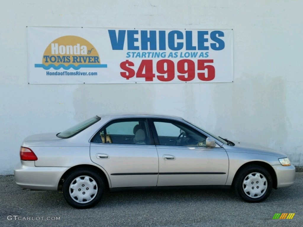 1999 Accord LX Sedan - Satin Silver Metallic / Ivory photo #24