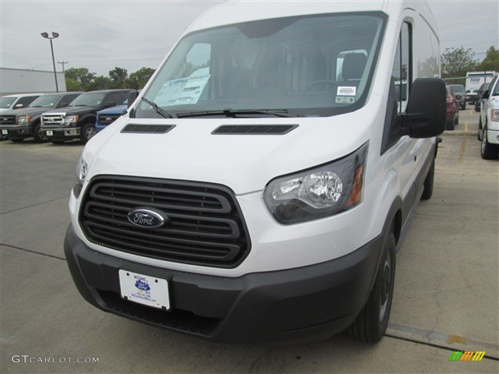 2015 Transit Van 150 MR Long - Oxford White / Pewter photo #23