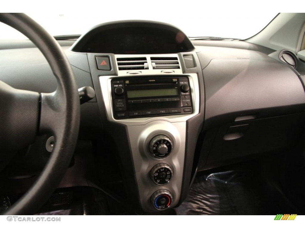 2007 Yaris 3 Door Liftback - Bayou Blue Metallic / Dark Charcoal photo #8