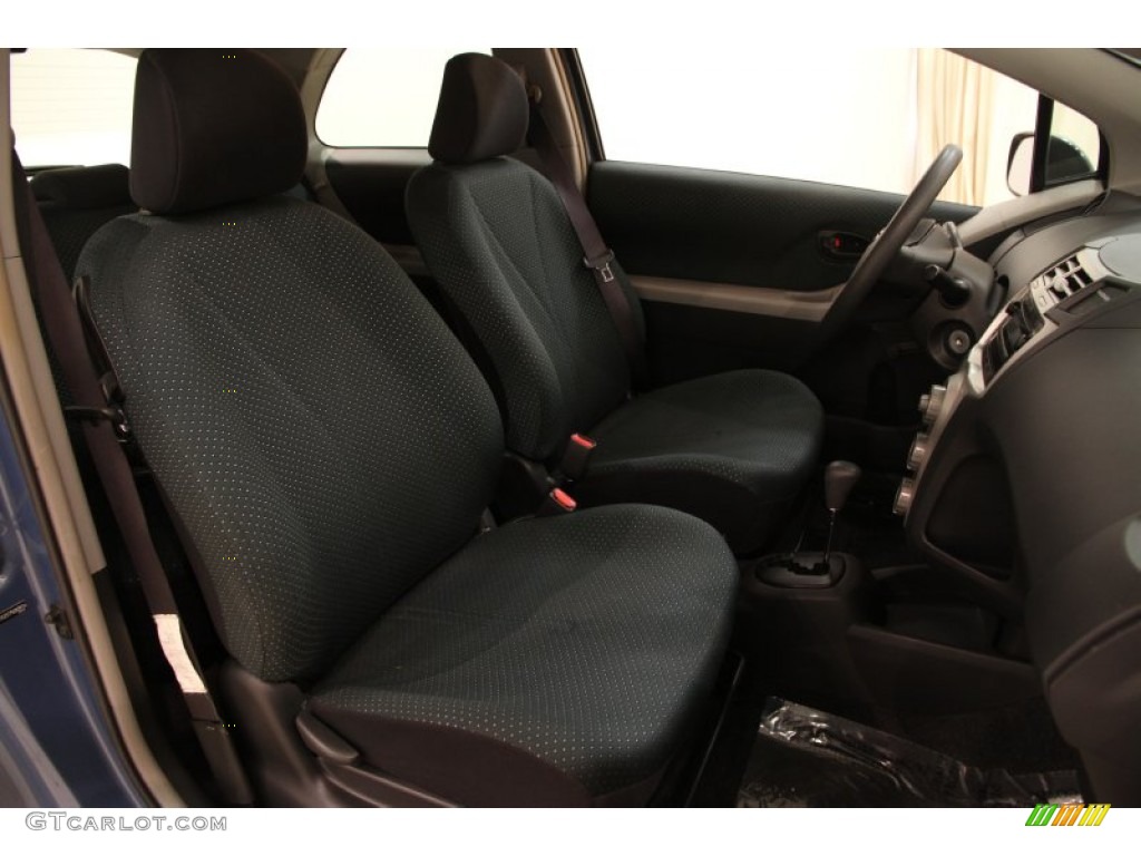 2007 Yaris 3 Door Liftback - Bayou Blue Metallic / Dark Charcoal photo #13