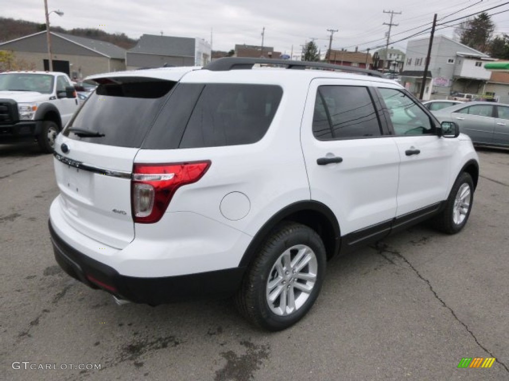 2015 Explorer 4WD - Oxford White / Medium Light Stone photo #5