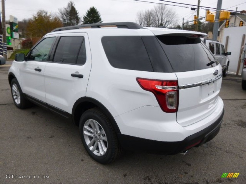 2015 Explorer 4WD - Oxford White / Medium Light Stone photo #7
