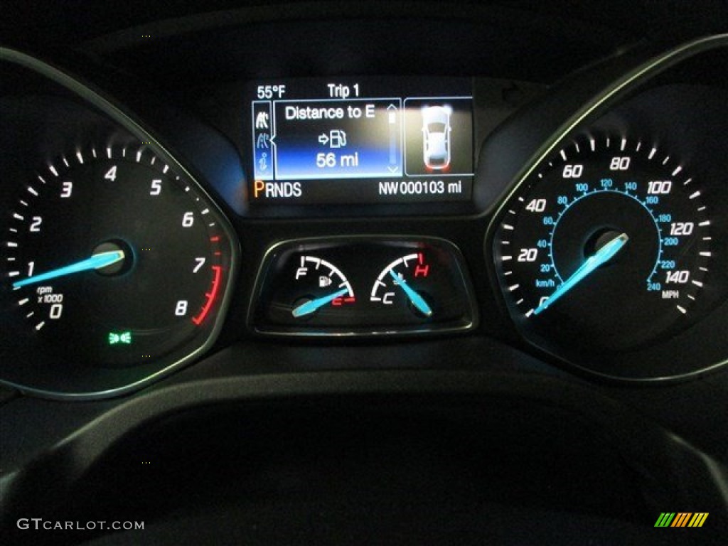 2014 Focus Titanium Hatchback - Sterling Gray / Charcoal Black photo #20