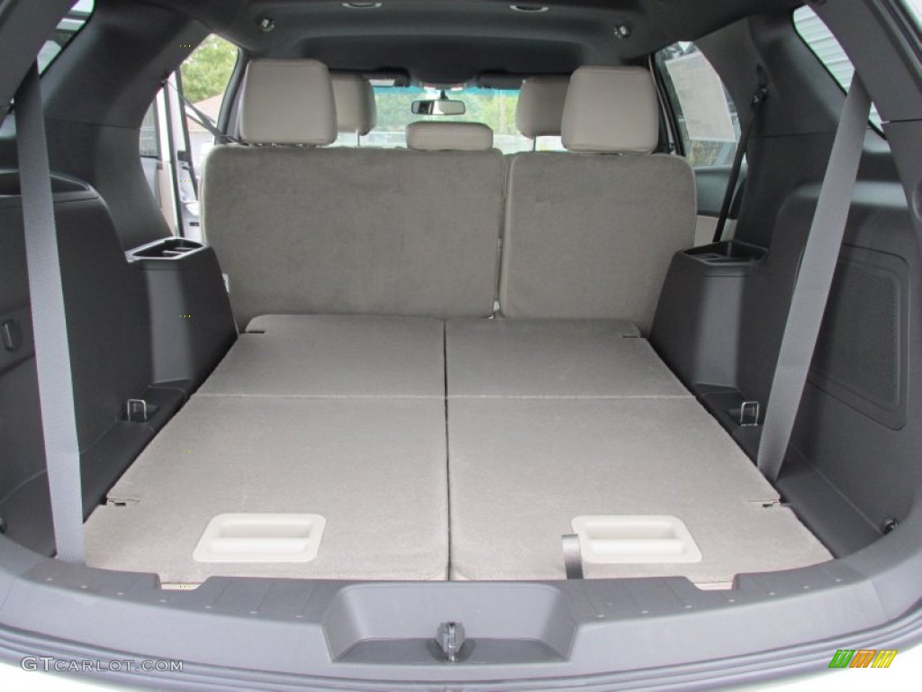 2015 Explorer Limited - White Platinum / Medium Light Stone photo #18