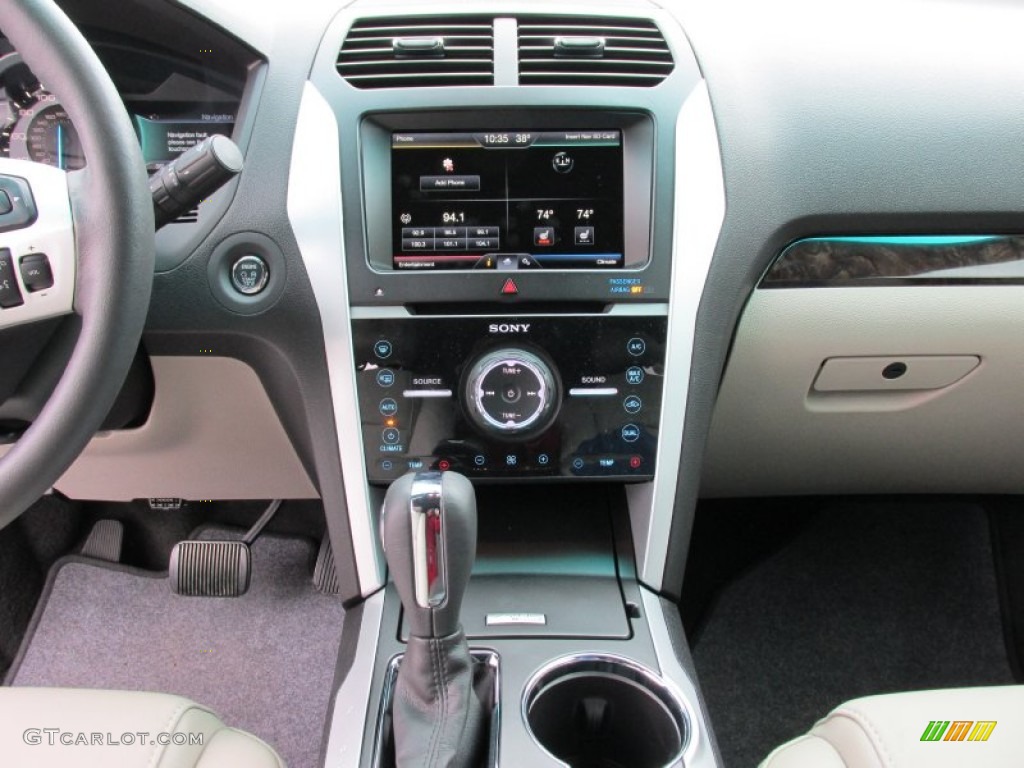 2015 Explorer Limited - White Platinum / Medium Light Stone photo #27