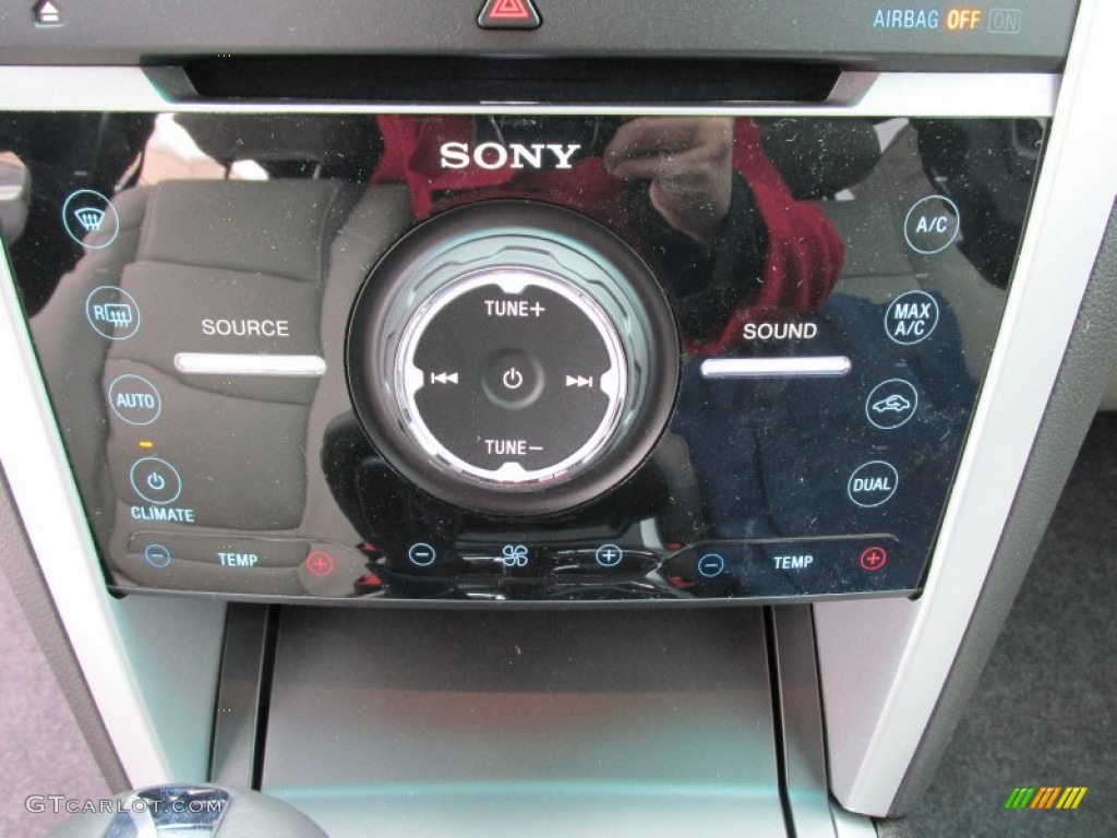 2015 Explorer Limited - White Platinum / Medium Light Stone photo #29