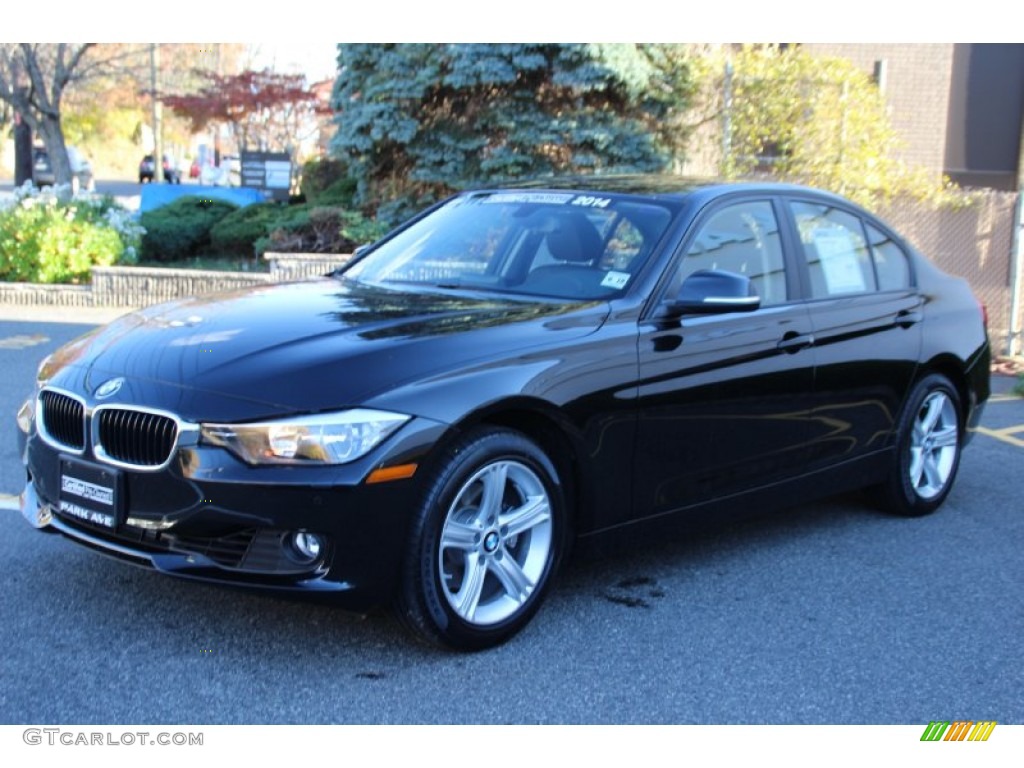 2014 3 Series 328i xDrive Sedan - Black Sapphire Metallic / Black photo #7