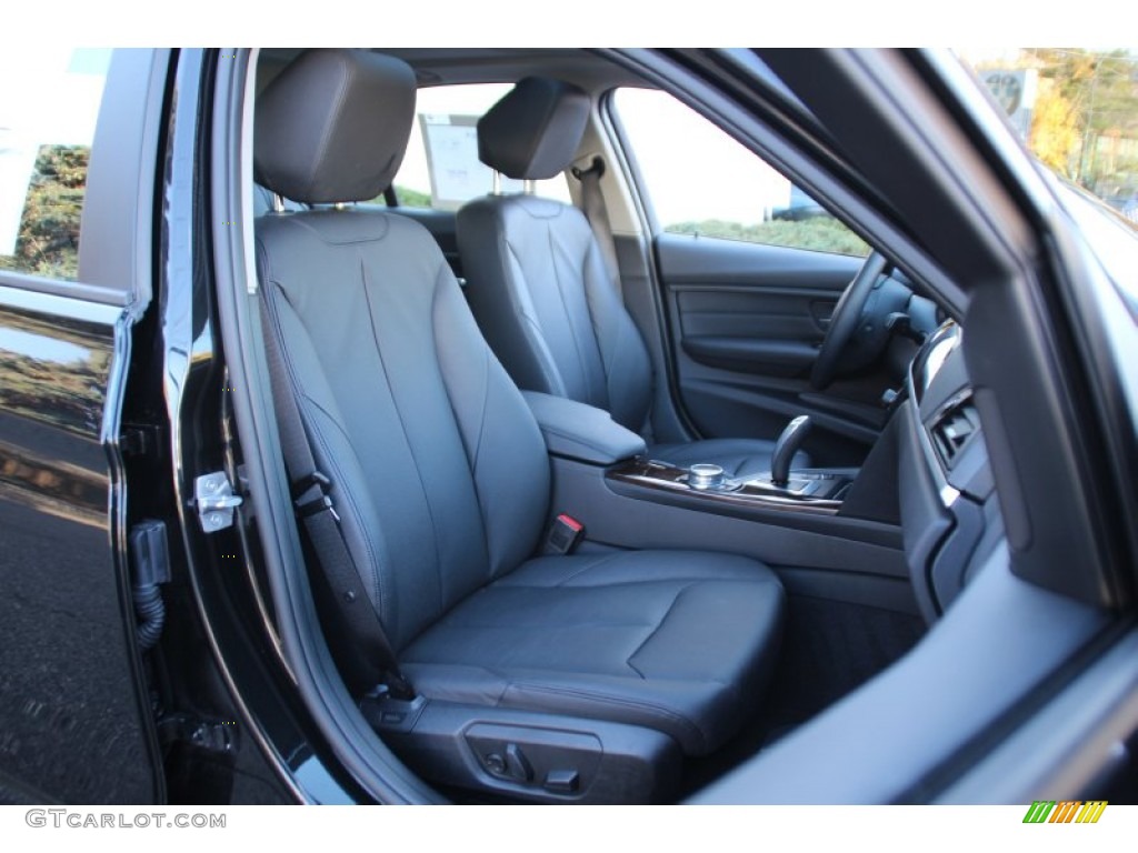 2014 3 Series 328i xDrive Sedan - Black Sapphire Metallic / Black photo #30