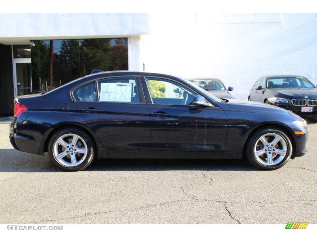 2014 3 Series 328i xDrive Sedan - Imperial Blue Metallic / Black photo #2