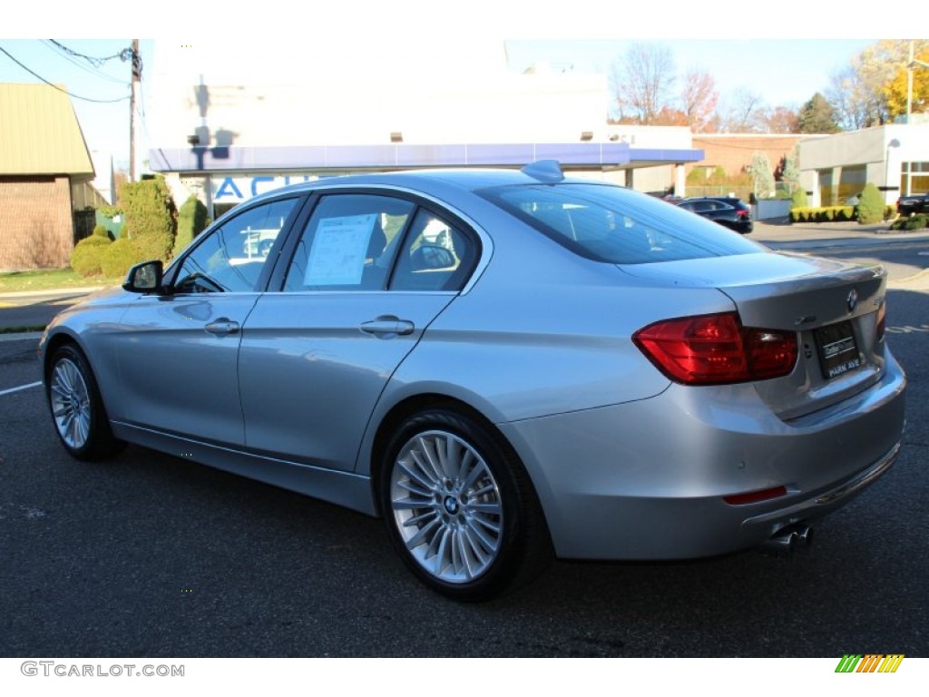 2014 3 Series 328i xDrive Sedan - Glacier Silver Metallic / Black photo #5