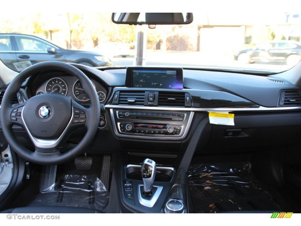 2014 3 Series 328i xDrive Sedan - Glacier Silver Metallic / Black photo #16