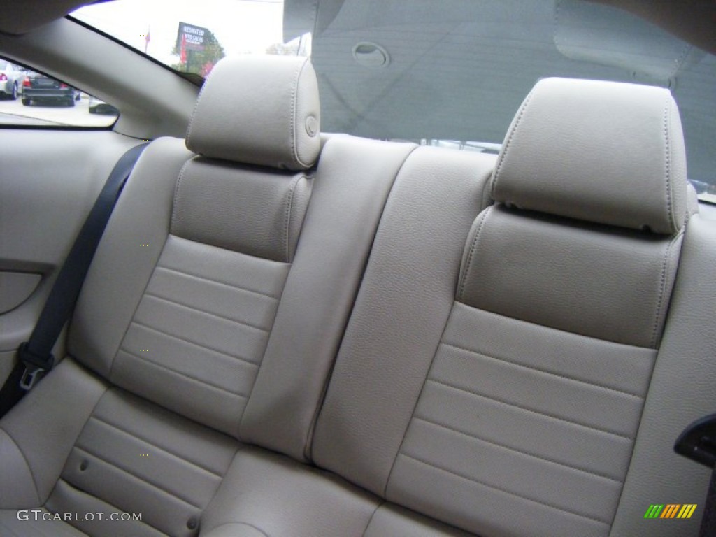 2011 Mustang V6 Premium Coupe - Ebony Black / Stone photo #11