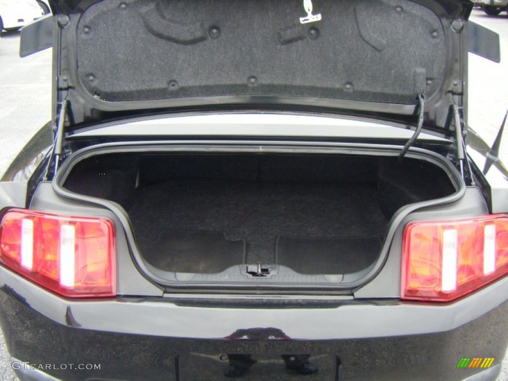 2011 Mustang V6 Premium Coupe - Ebony Black / Stone photo #16