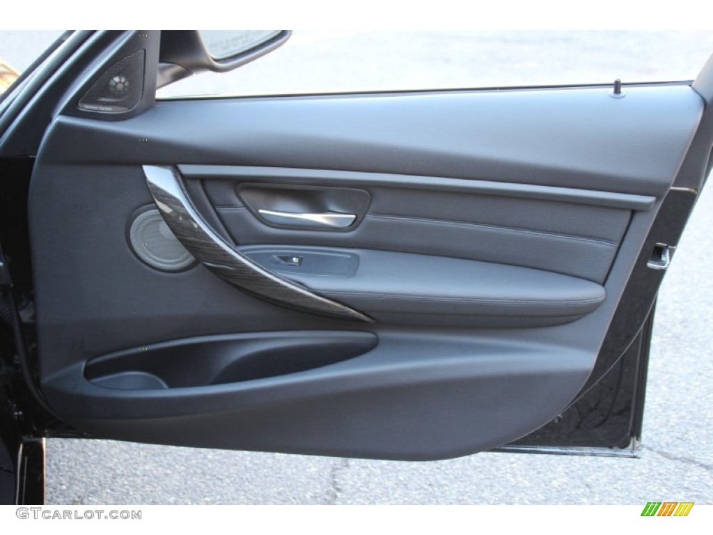 2014 3 Series 328i xDrive Sedan - Black Sapphire Metallic / Black photo #26
