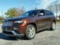 Deep Auburn Pearl 2014 Jeep Grand Cherokee Summit 4x4 Exterior