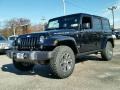 2015 Black Jeep Wrangler Unlimited Rubicon 4x4  photo #1