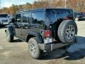 2015 Black Jeep Wrangler Unlimited Rubicon 4x4  photo #4