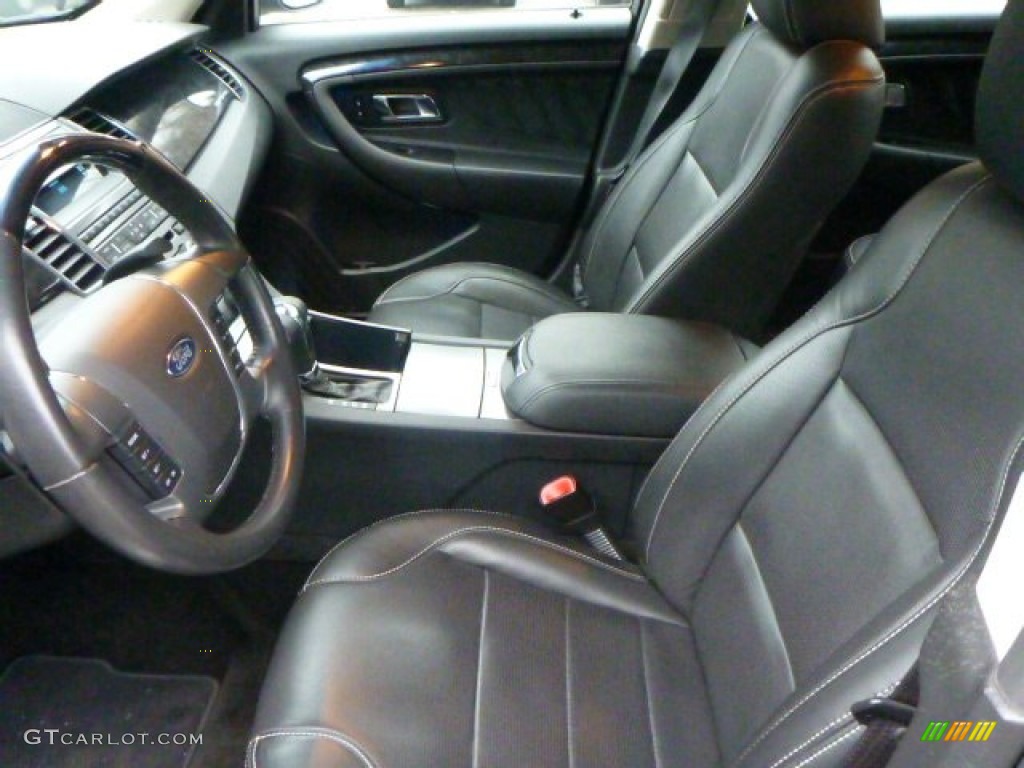 2012 Taurus Limited - Dark Blue Pearl / Charcoal Black photo #14
