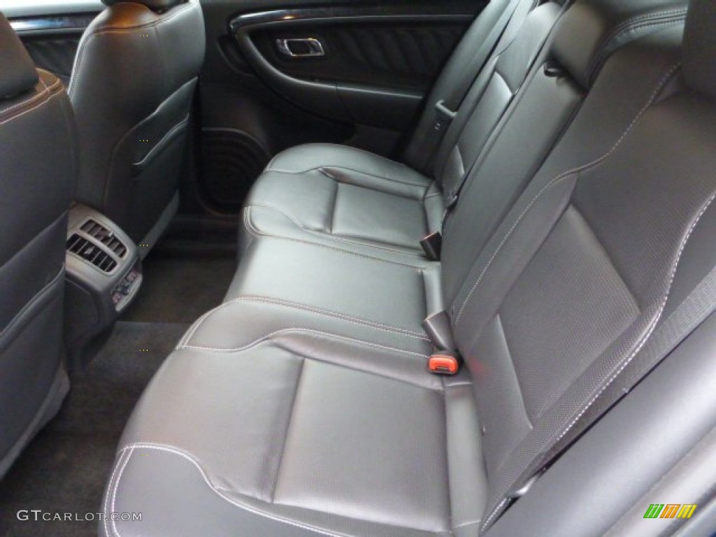 2012 Taurus Limited - Dark Blue Pearl / Charcoal Black photo #15