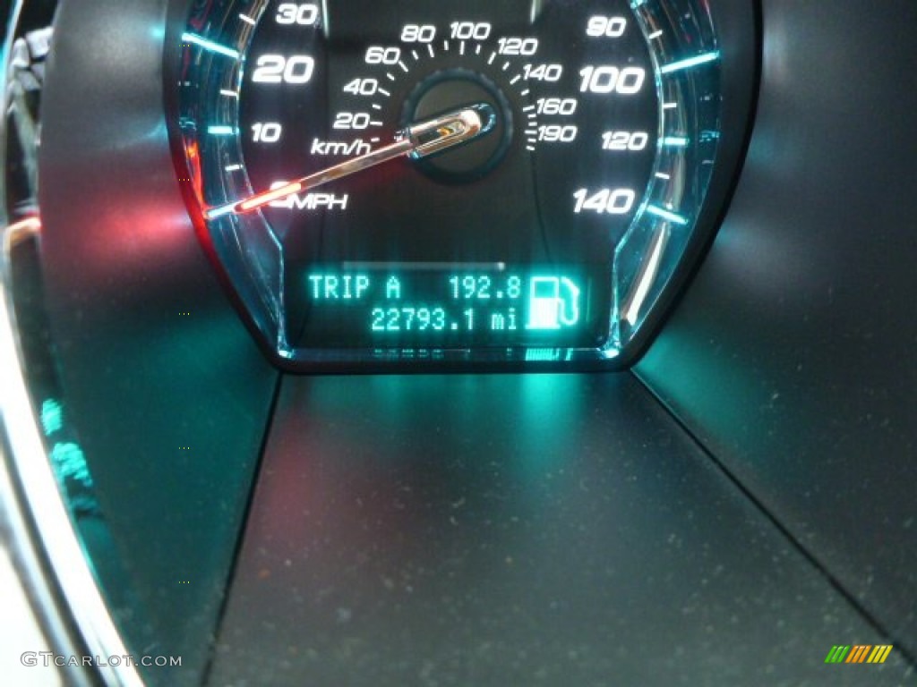 2012 Taurus Limited - Dark Blue Pearl / Charcoal Black photo #25