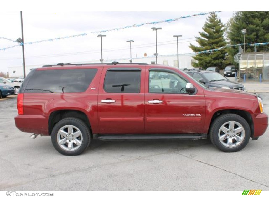 2010 Yukon XL SLT 4x4 - Red Jewel Tintcoat / Light Titanium photo #1