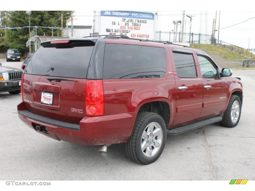 2010 Yukon XL SLT 4x4 - Red Jewel Tintcoat / Light Titanium photo #3