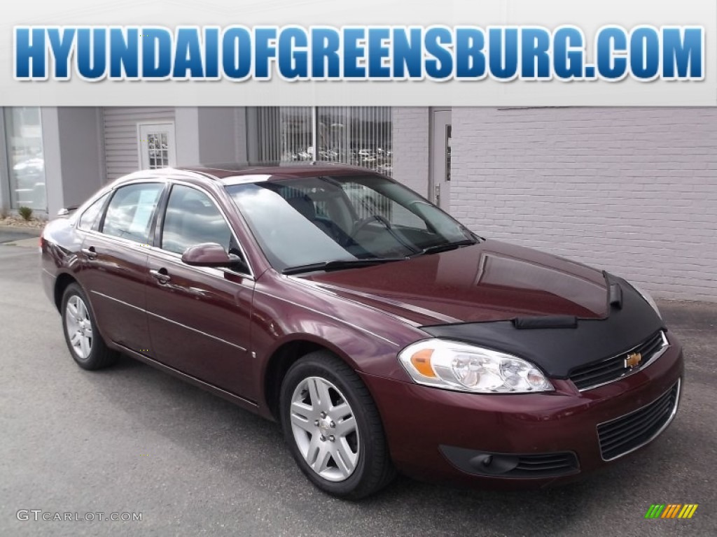 2007 Impala LT - Bordeaux Red / Gray photo #1