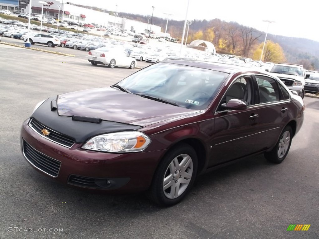 2007 Impala LT - Bordeaux Red / Gray photo #5