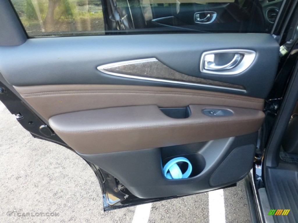 2013 Infiniti JX 35 Java Door Panel Photo #99158434