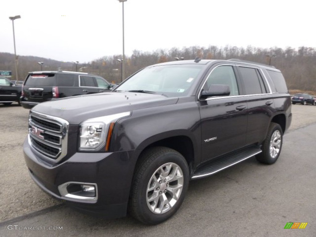 2015 Yukon SLT 4WD - Iridium Metallic / Jet Black photo #1