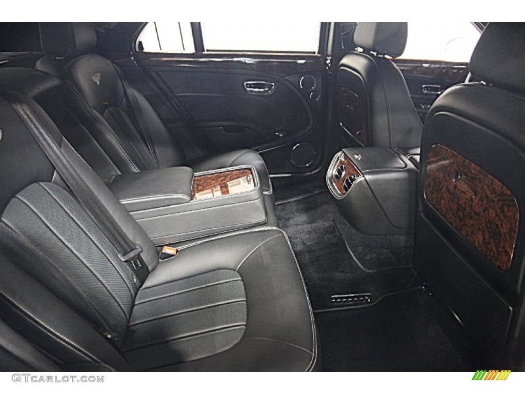 2013 Bentley Mulsanne Standard Mulsanne Model Rear Seat Photo #99161335