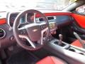 2013 Chevrolet Camaro Inferno Orange Interior Prime Interior Photo