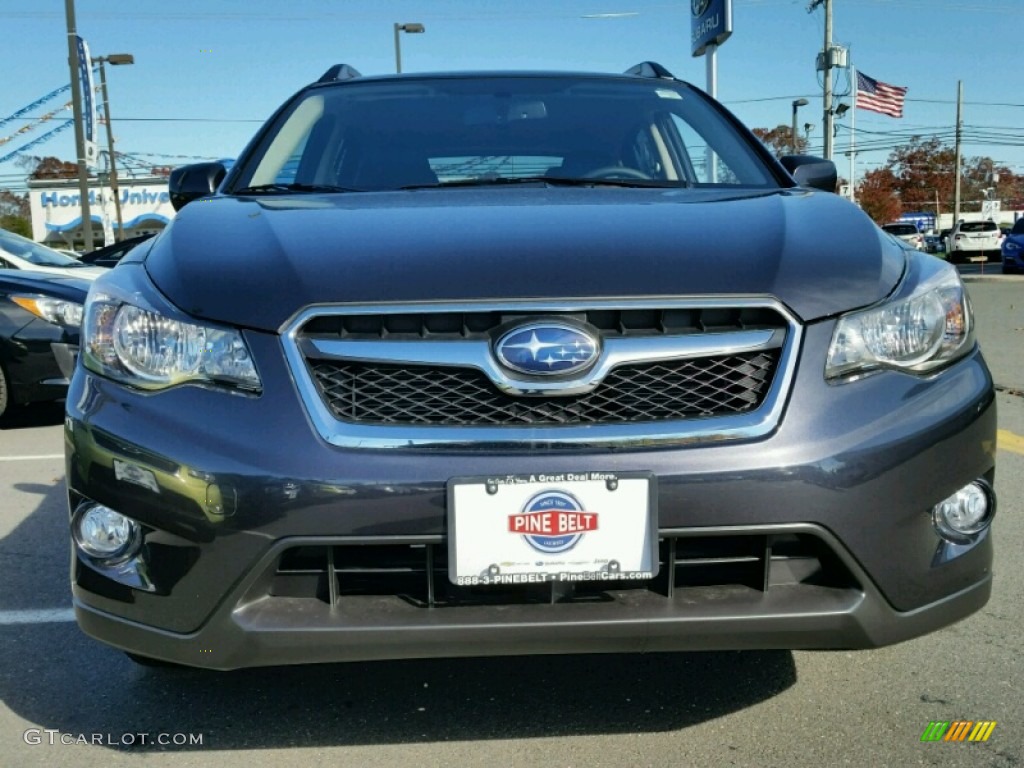 2014 XV Crosstrek 2.0i Limited - Dark Gray Metallic / Black photo #2