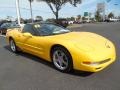 2002 Millenium Yellow Chevrolet Corvette Coupe  photo #9