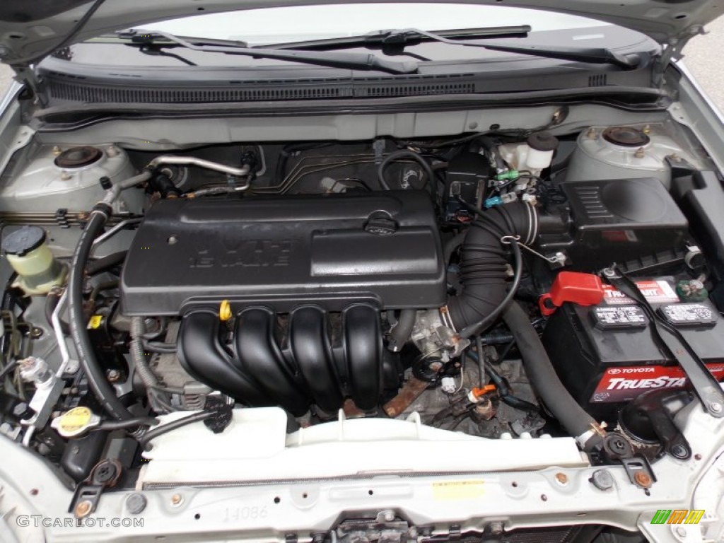 2004 Toyota Corolla LE 1.8 Liter DOHC 16-Valve VVT-i 4 Cylinder Engine Photo #99164851
