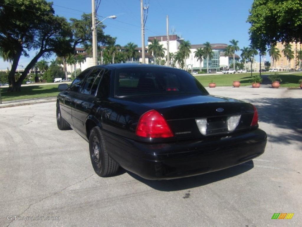 2006 Crown Victoria Police Interceptor - Black / Charcoal Black photo #3