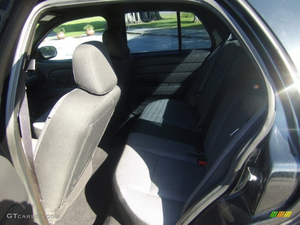 2006 Crown Victoria Police Interceptor - Black / Charcoal Black photo #8