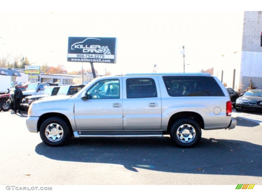 2005 Escalade ESV Platinum AWD - Quicksilver / Pewter photo #4