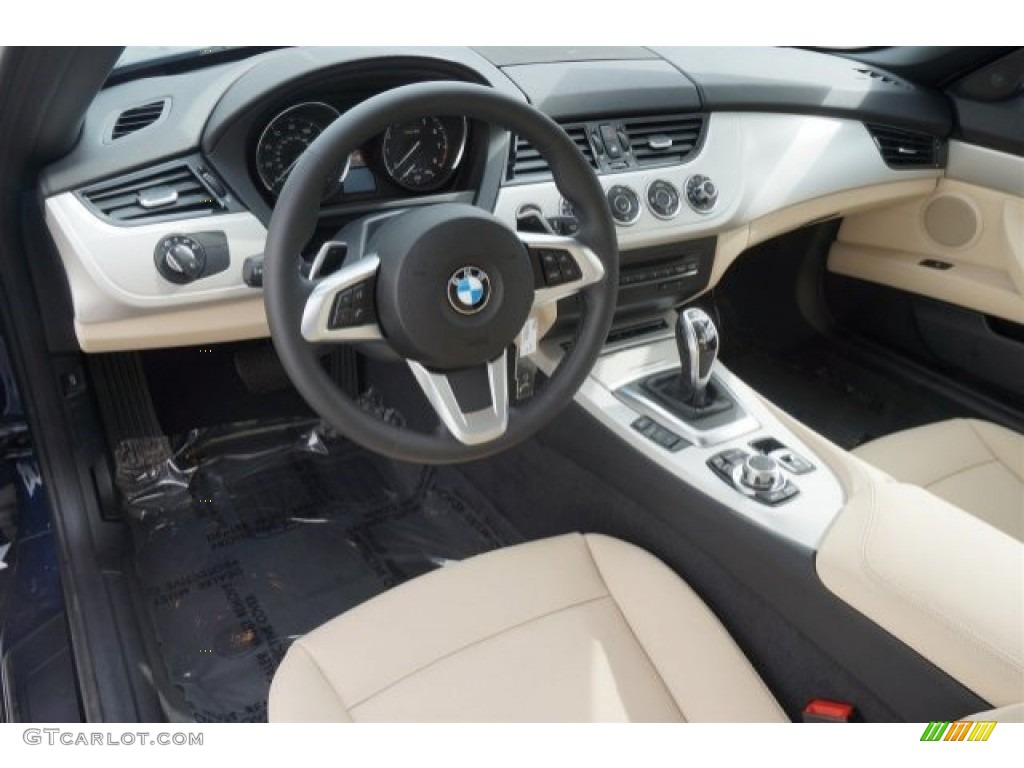 Canberra Beige Interior 2015 BMW Z4 sDrive28i Photo #99170607
