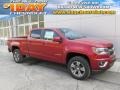 Red Rock Metallic 2015 Chevrolet Colorado LT Crew Cab 4WD