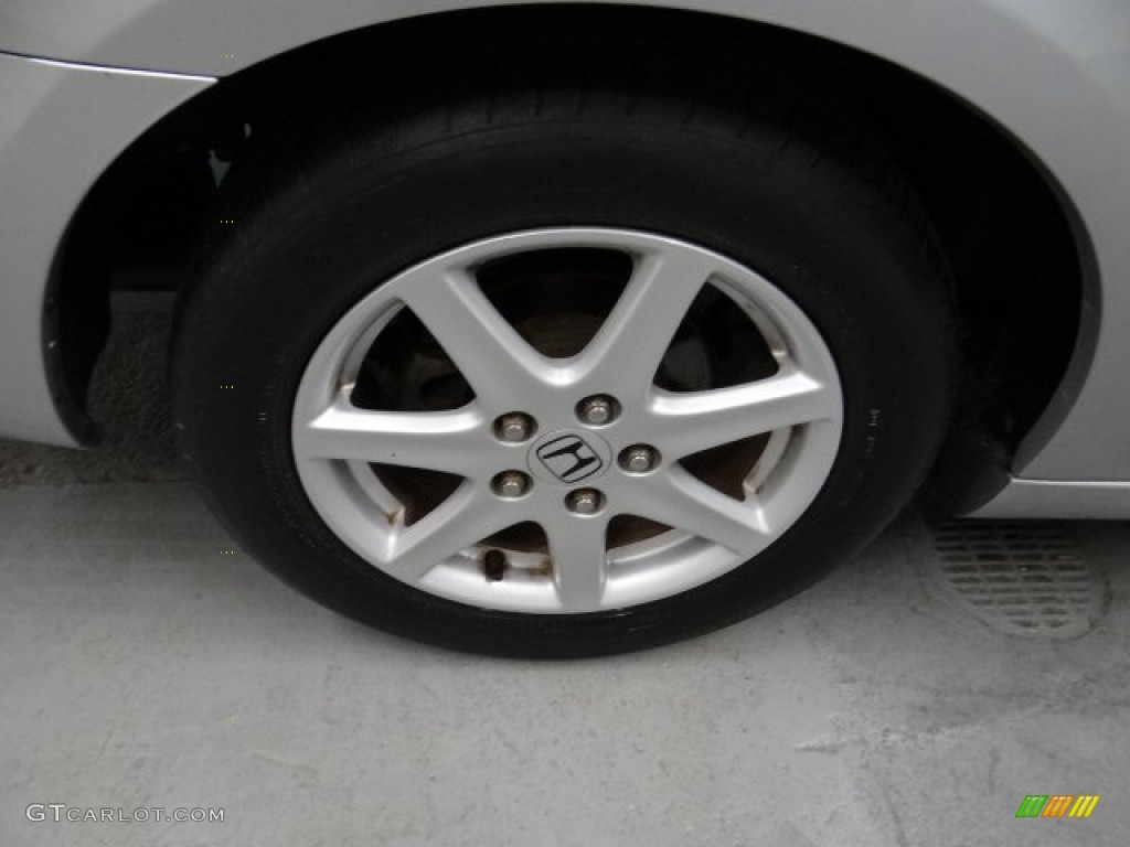 2003 Accord EX V6 Coupe - Satin Silver Metallic / Black photo #20